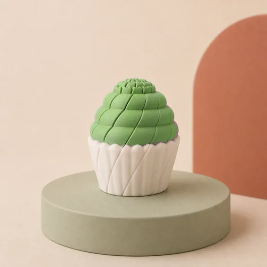NuNu Toys Cupcake toy in green