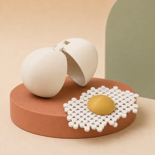 NuNu Toys Egg Play Set toy